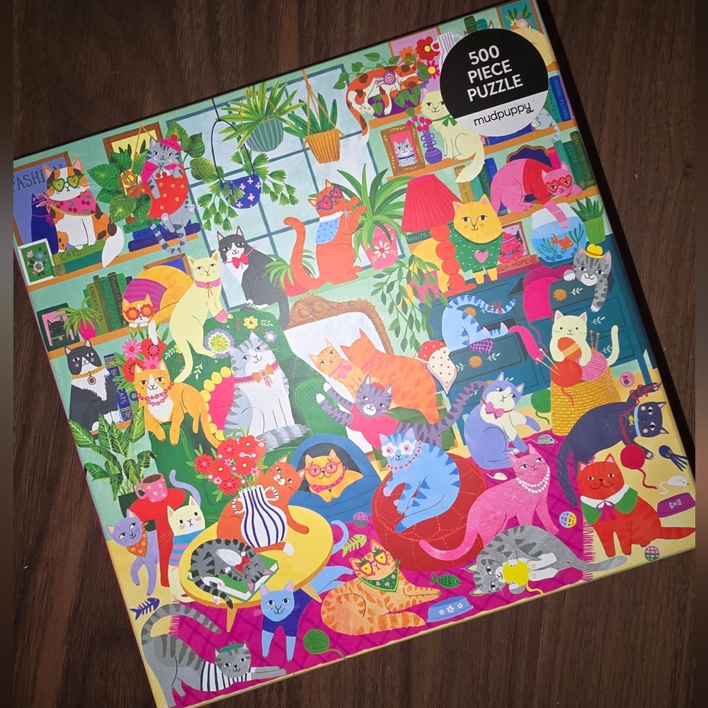 Galsion/Mudpuppy Caturday Afternoon Puzzle 500 Piece
